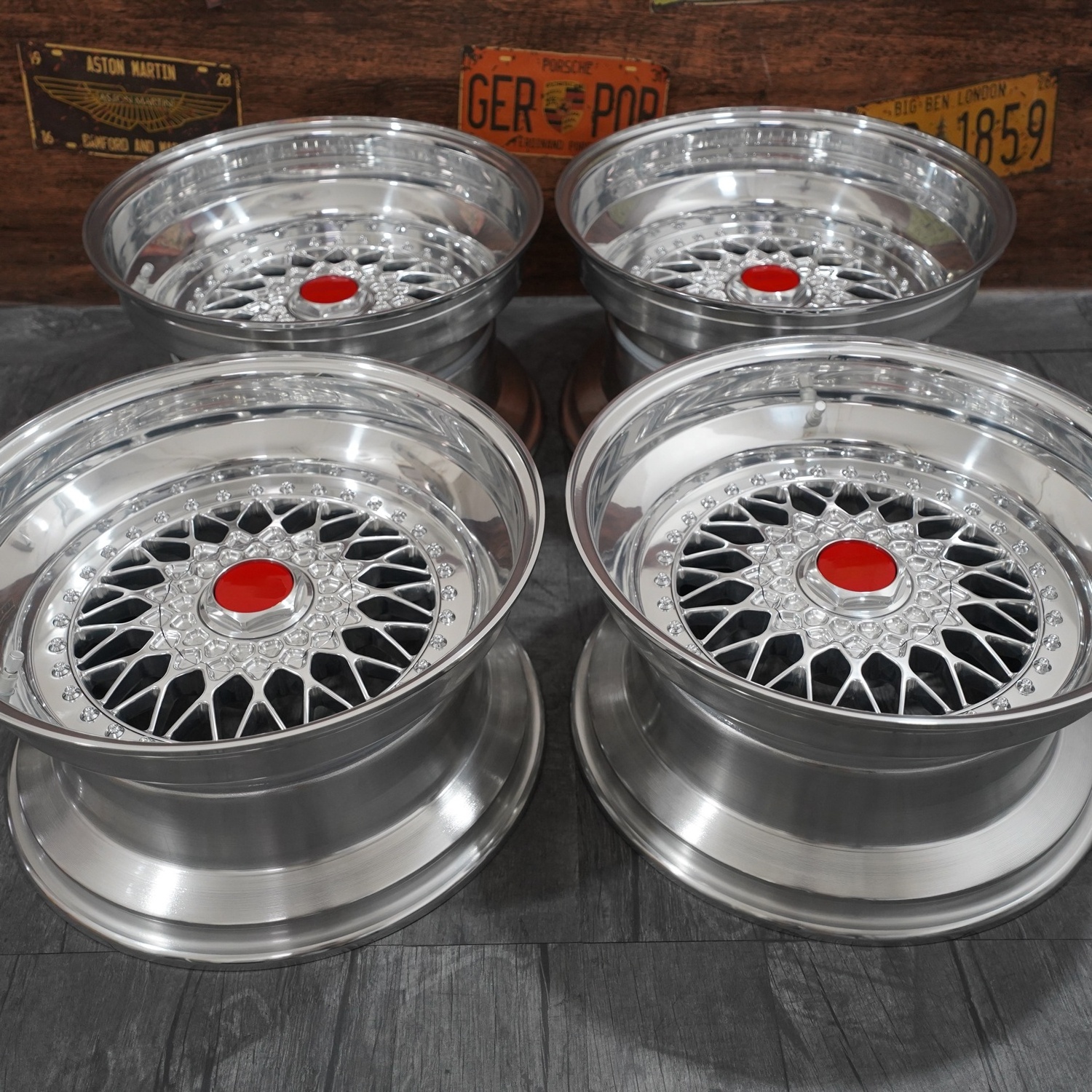 Screwed Threepiece Rims 5x120 Custom Classic 3 Piece Forged Wheels for bmw bbs