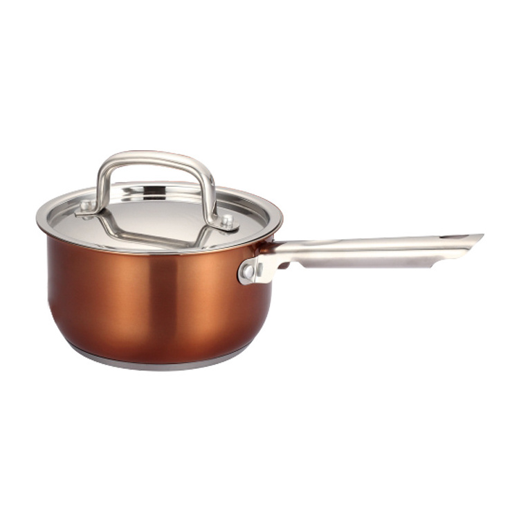 2023 Manufacturers Top Quality Cooking Pots Cookware Set Cooking Cheap Stainless Steel Non-Stick Cookware Pot Wok Pan