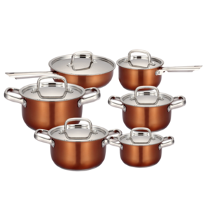 2023 Manufacturers Top Quality Cooking Pots Cookware Set Cooking Cheap Stainless Steel Non-Stick Cookware Pot Wok Pan