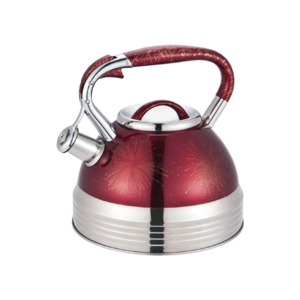 Customized Modern Stainless Steel Whistling Camping Kettle Whistling Teapot Stove Kettle For Gas Induction Cookers