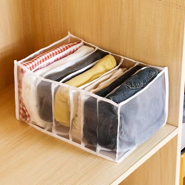 Best Seller Foldable Storage Box Separate Storage Box For Clothes And Pants Closet Drawer Clothes Organizer