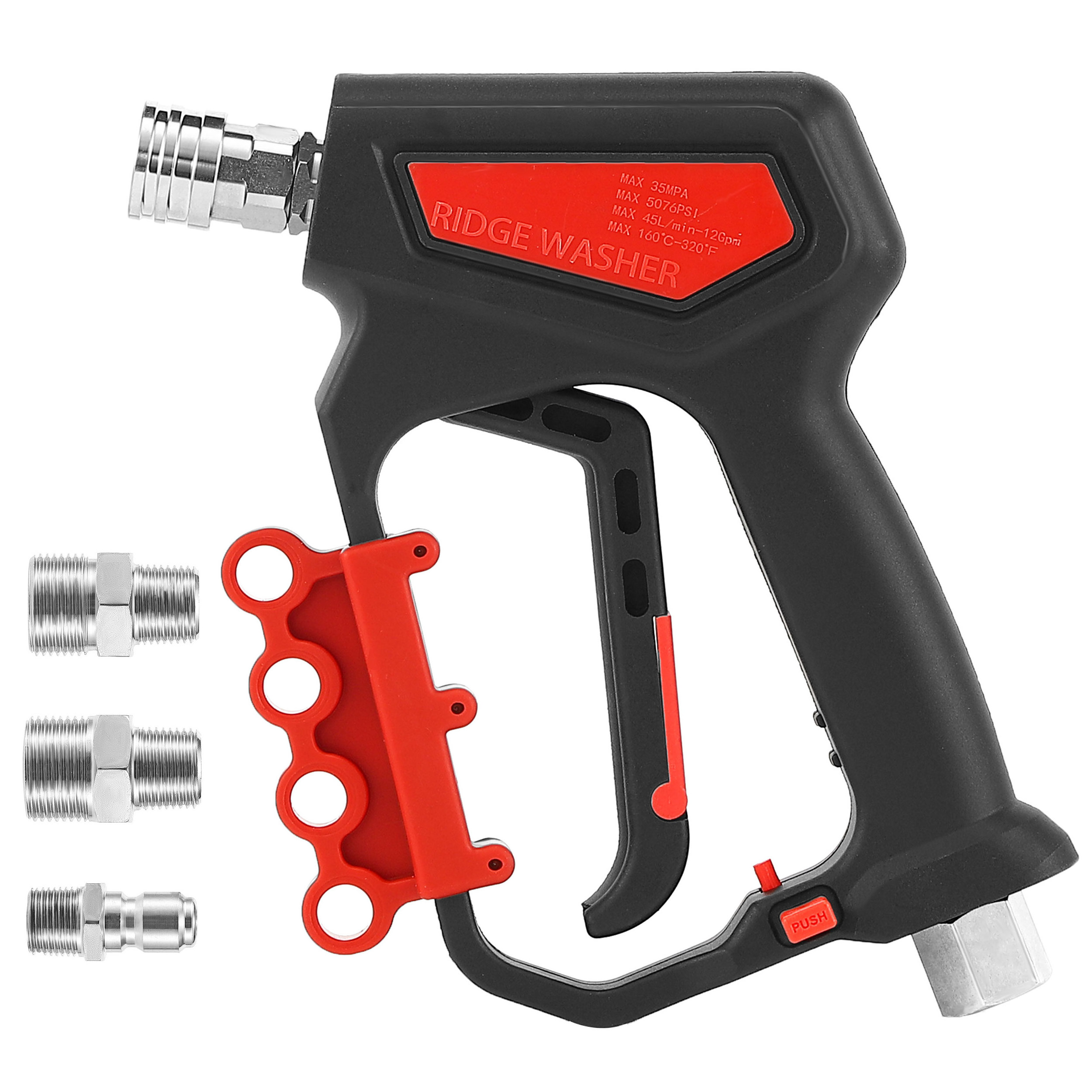 Pressure Washer Short Gun Swivel Power Washer Trigger Gun With Locking Handle 360 Rotation Car Wash Gun