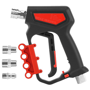 Pressure Washer Short Gun Swivel Power Washer Trigger Gun With Locking Handle 360 Rotation Car Wash Gun