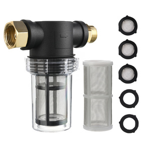 3/4 Garden Hose Filter Attachment 40 Mesh Screen Sediment Water Hose Inline Filter