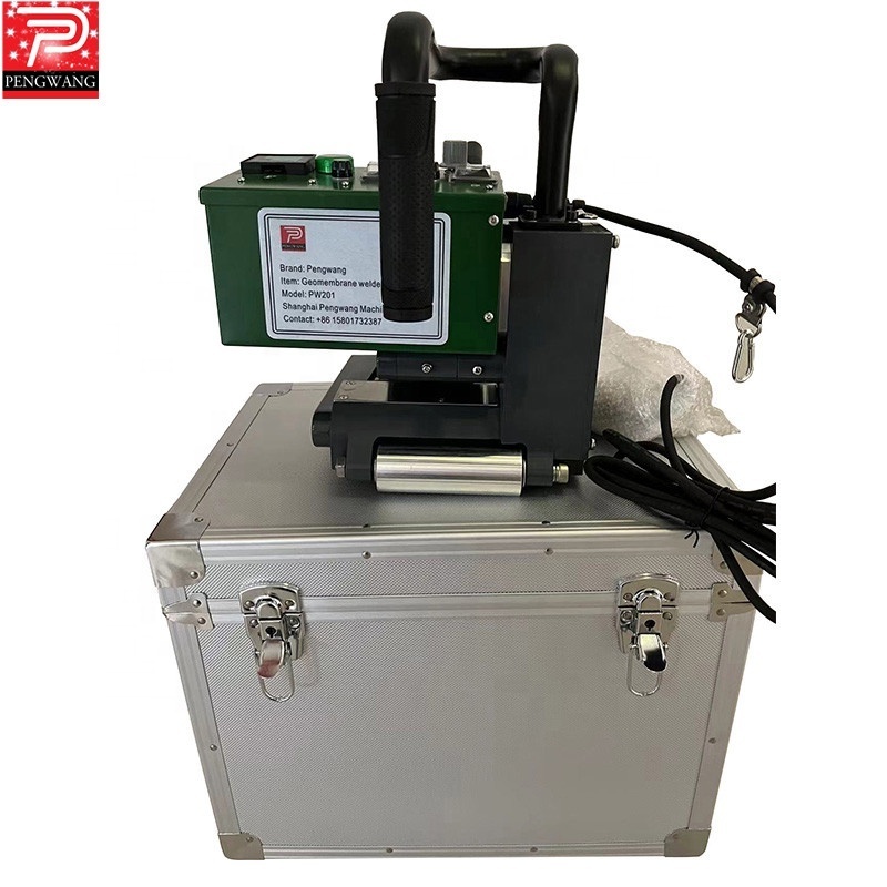 Portable HDPE PVC PE hdpe electrofusion geomemrane hdpe liner welding machine price