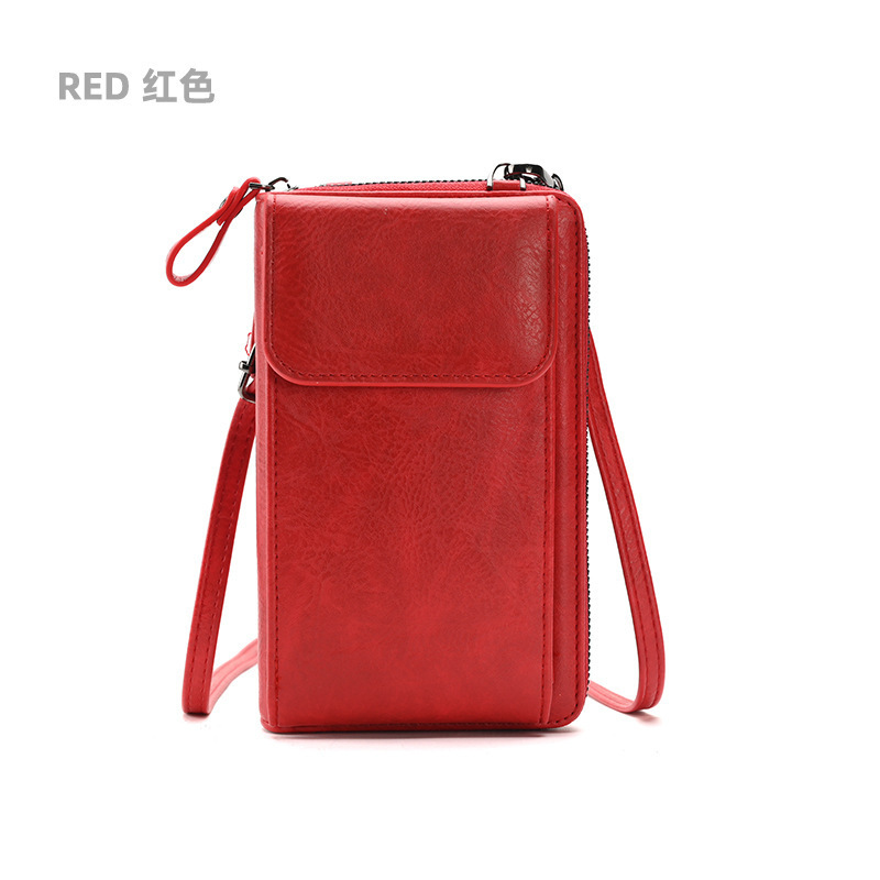 leather bag phone new mobile phone bags for women for telephone smartphone with zipper wallet