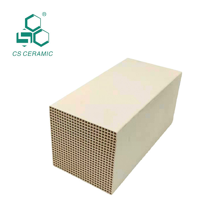 Alumina porcelain thermal storage ceramic honeycomb monolith for RTO heat exchanger VOC Treatment