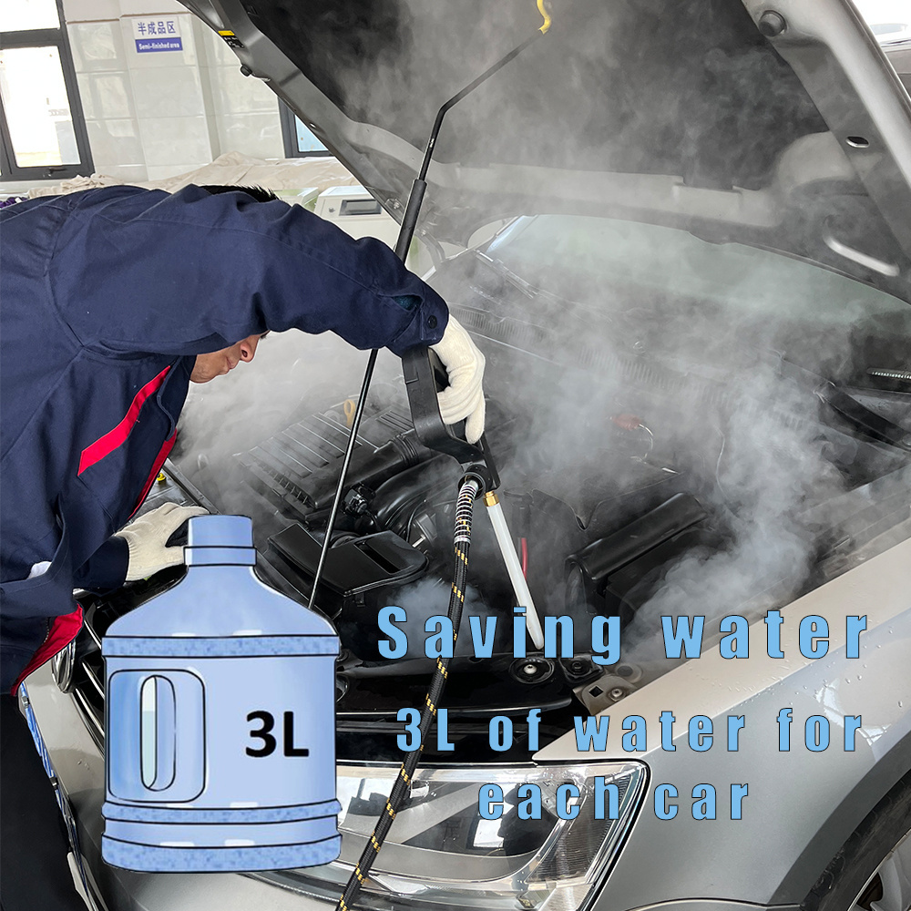 Stainless steel optima steam car wash machine high pressure cleaner steam car washing machine