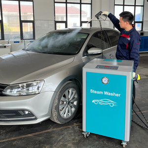 Steam car wash machine waterless mobile car wash truck for sale