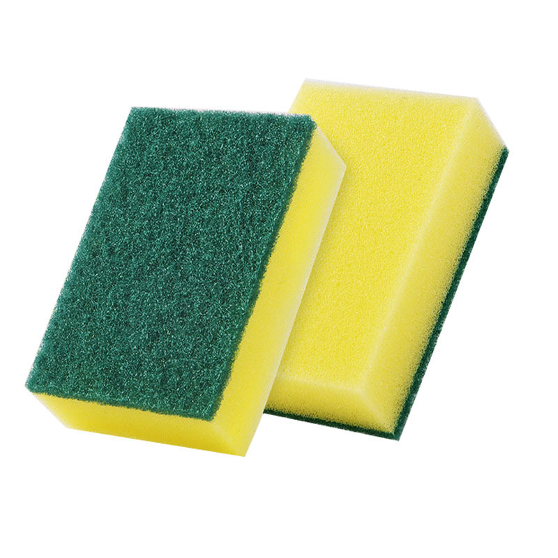 Wholesale Kitchen Dish Washing Scrub Sponges Pads And Reusable Dishes Scouring Pad Sponge