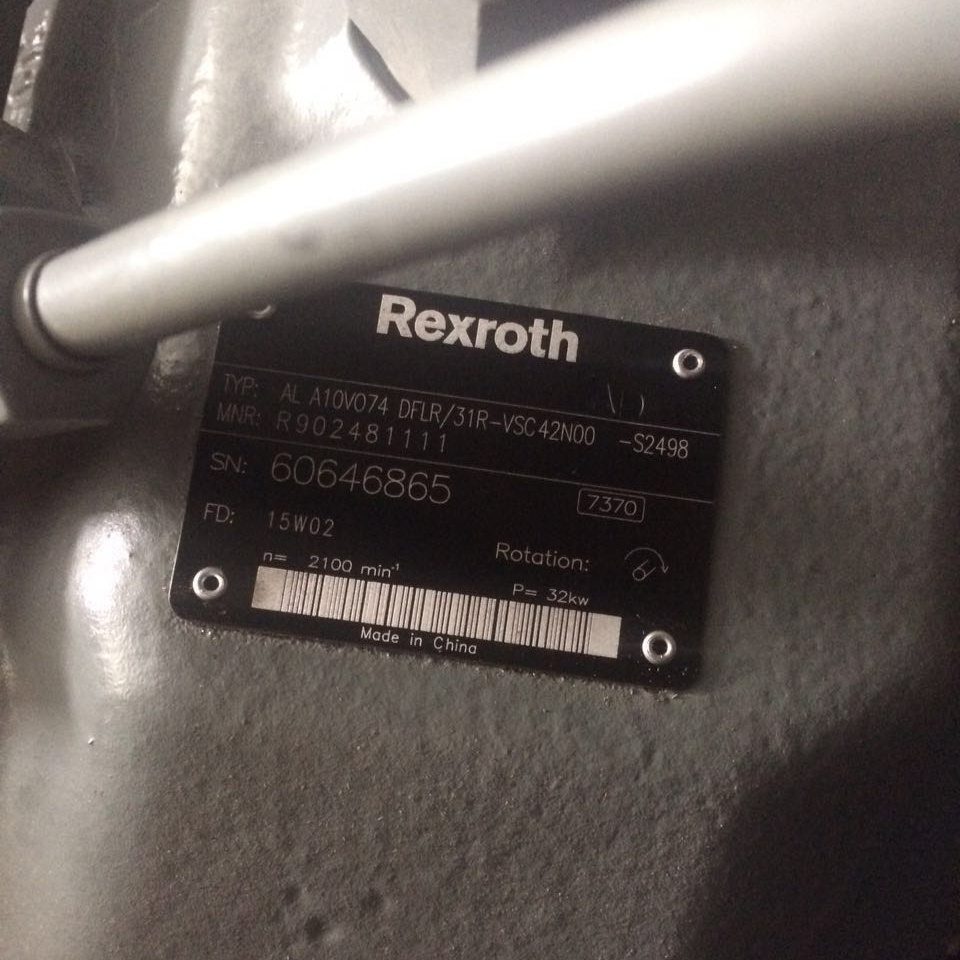 Rexroth A10VSO series Rexroth A10VO74 pump AA10VO74DFLR/31R for construction and excavator parts