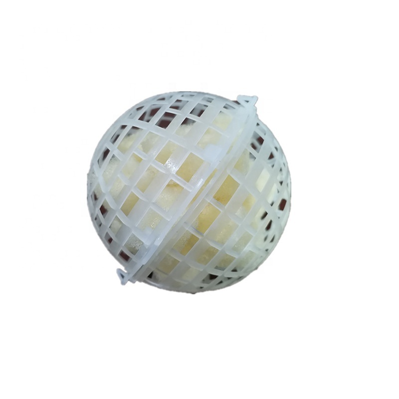 Aquaculture Fish Pond Filter Media 100mm 150mm PP Plastic Suspension Bio Floating Cage Ball