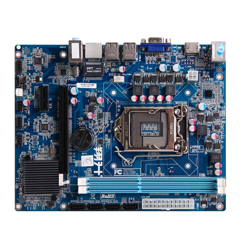 Top quality Strong and durable industrial main board for gaming and office motherboard with Intel H61M-V6