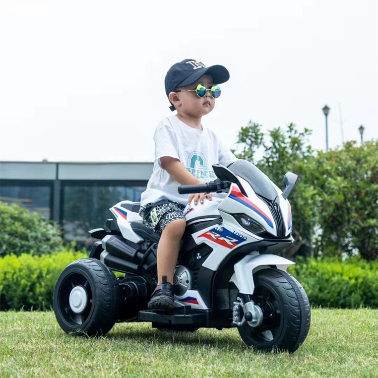 Wholesale Kids 3 Wheel Motorcycle Electric Kids Plastic Ride on Car Toy Cool Motorcycle For Sale