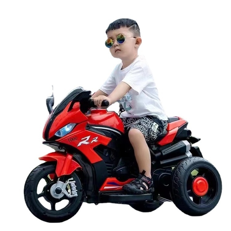 Wholesale Kids 3 Wheel Motorcycle Electric Kids Plastic Ride on Car Toy Cool Motorcycle For Sale