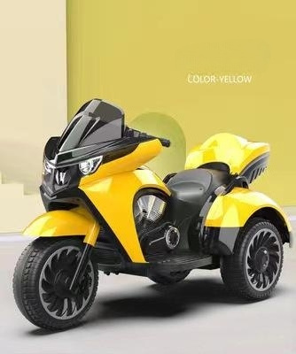 Children's electric motorcycle can sit on adults charging tricycle super large toy car