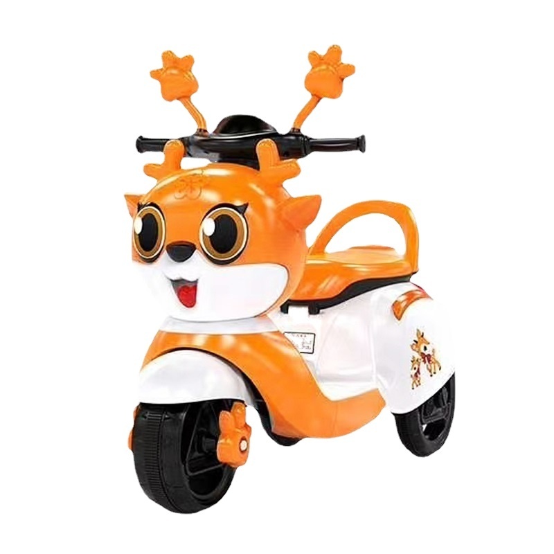 Hot sale cute three plastic wheel kids electric motorcycle for sale/Baby battery operated motorbike for sale