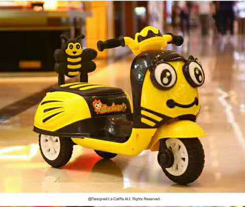 Manufacturer wholesale With Early Education Toys Ride On 6v  electric three Wheel  motorcycle car for Kids