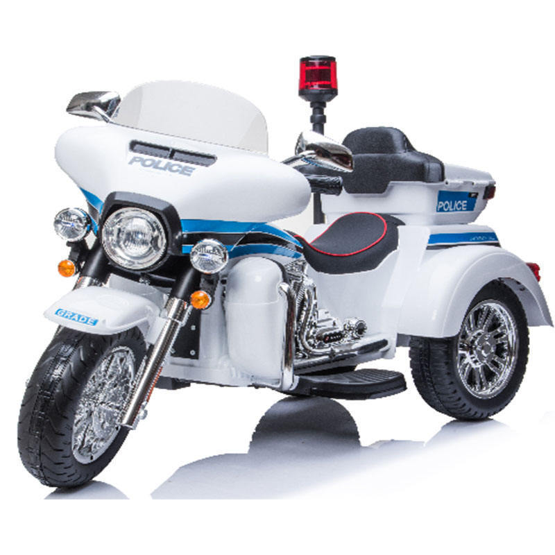 2023 Ride On Motorbike Children Electric Motor Kids Electric Motorcycle With Police Siren&Walkie-Talkie For Kids To Drive