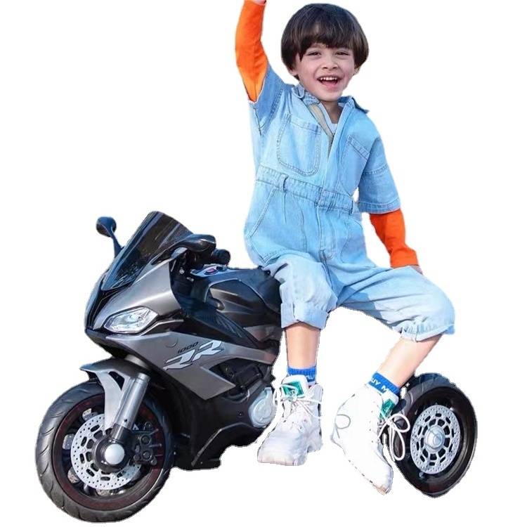 Wholesale Kids 3 Wheel Motorcycle Electric Kids Plastic Ride on Car Toy Cool Motorcycle For Sale