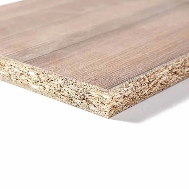 Moisture-Resistant Wood Grain Melamine Particle Board Lightweight and Durable with Wood Grain factory