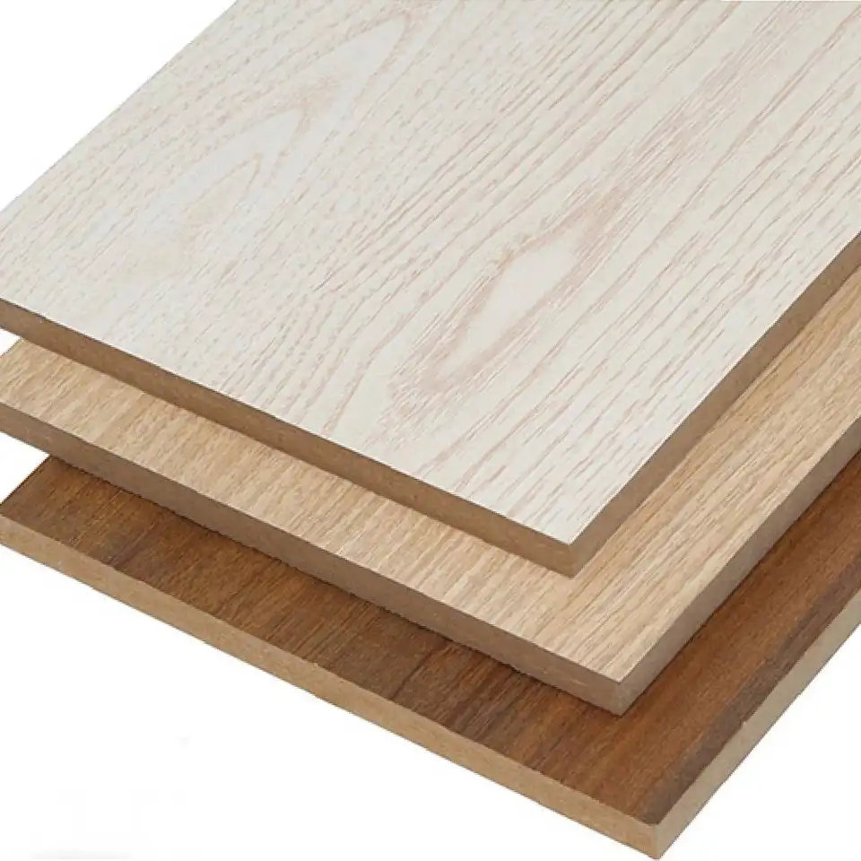 4x8 Melamine Laminated Mdf Board/Melamine MDF Board Price/High glossy melamine mdf