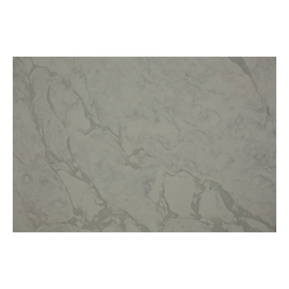 Quartz Slab Kitchen Countertop PXQZ210806-1 Interior Faux Wall Stones for Walls