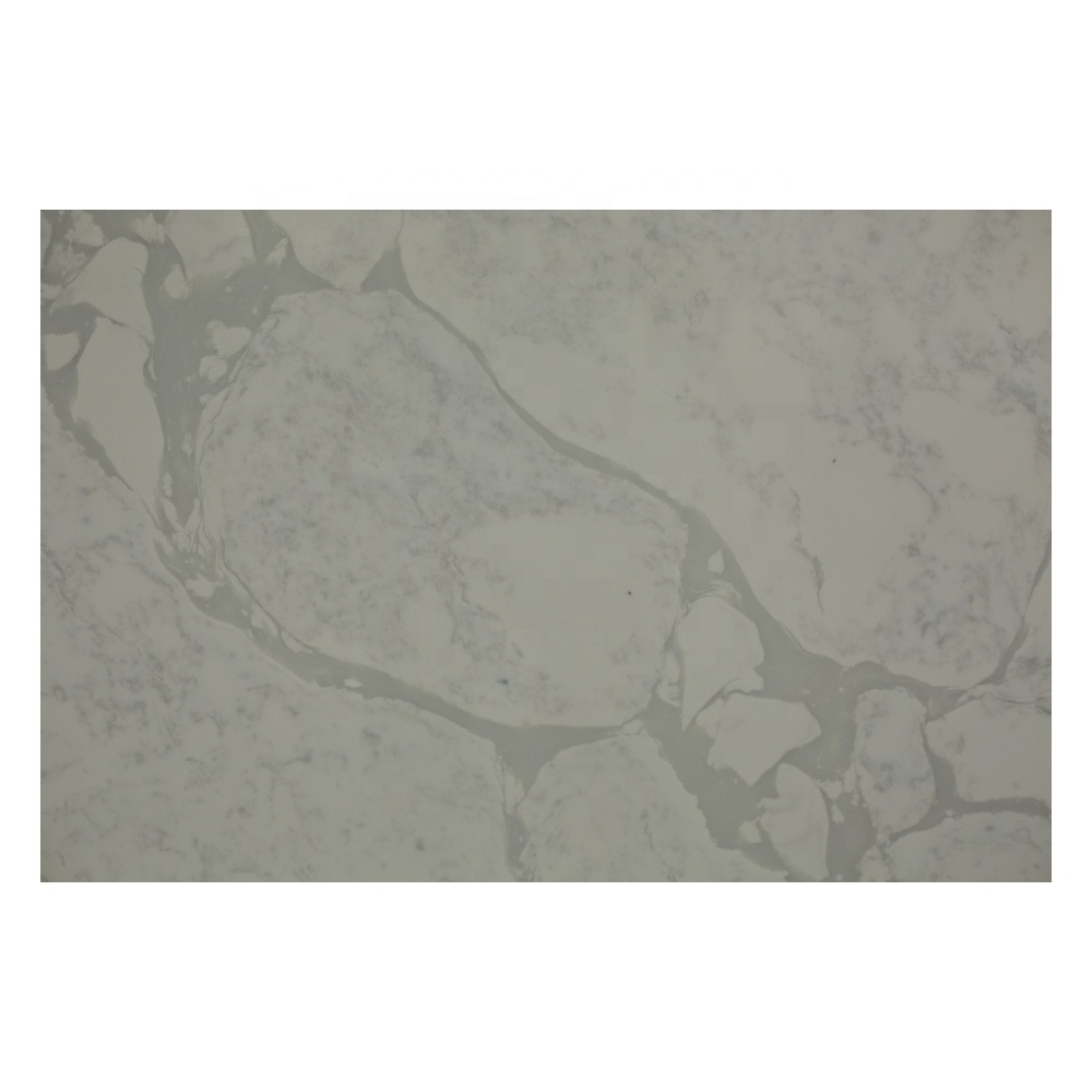 Quartz Slab Kitchen Countertop PXQZ210806-1 Interior Faux Wall Stones for Walls