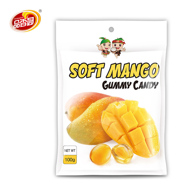 Mango fresh fruit jam gummy candy