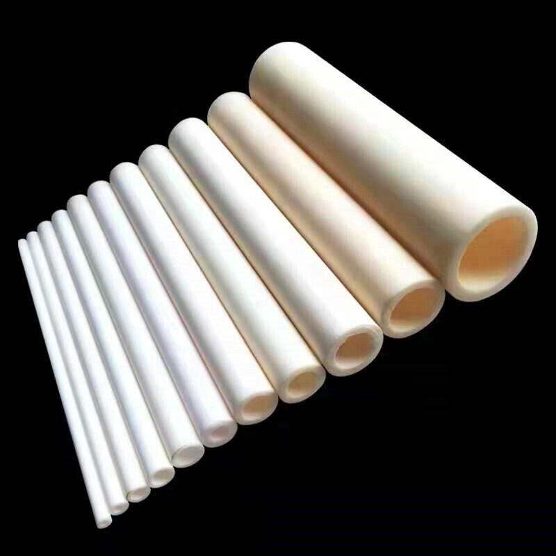 Industrial alumina ceramic tube 99 al2o3 fireproof alumina tube circle alumina tube