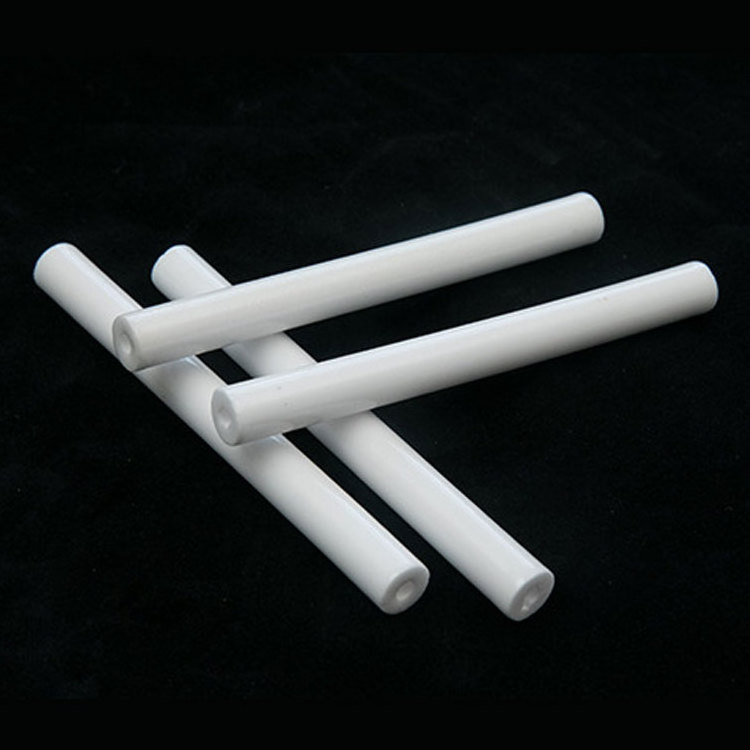 Industrial alumina ceramic tube 99 al2o3 fireproof alumina tube circle alumina tube