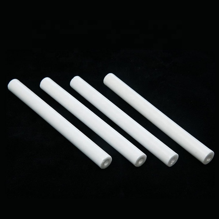 Industrial alumina ceramic tube 99 al2o3 fireproof alumina tube circle alumina tube