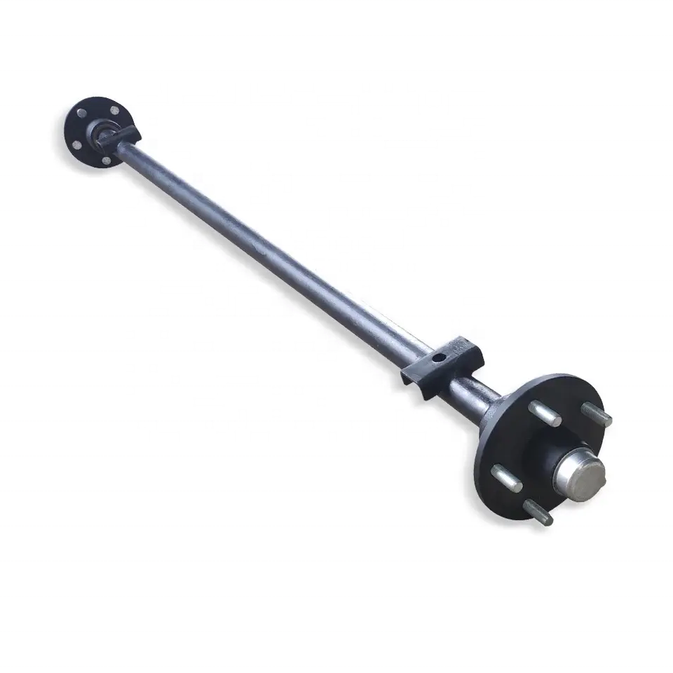 3500 Lbs Manufacturer Air Suspension Parts Tourist Trailer Rear Axle With Idler Hub Assembly