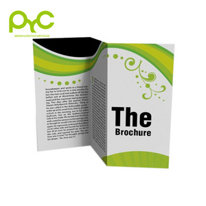 New design brochure color printing folded leaflet  printing magazine flyer book presentation printing