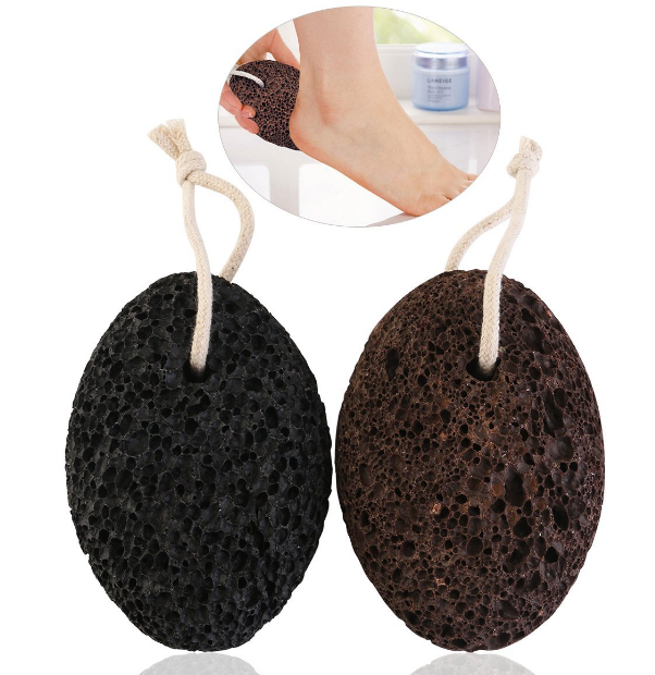 Factory Direct Natural Pumice Stone for Feet Natural Foot File Exfoliation Pumice Stone With Rope