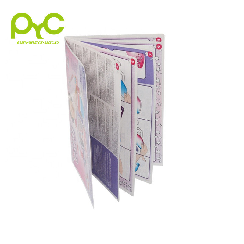 New design brochure color printing folded leaflet  printing magazine flyer book presentation printing