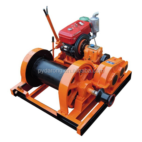 5 10 15 Ton MT Diesel Engine Mooring  anchor lifting Winch windlass marine towing boat vessel barge yacht