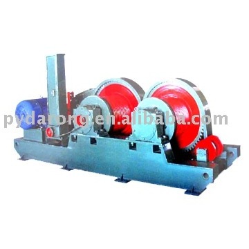 electric double drum winch