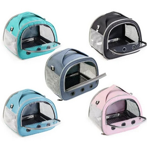 Small Animal Carrier Bag Portable Hamster Carrier Travel Pouch for Parrots Ferret Hedgehog Squirrel Chinchilla Sugar Glider