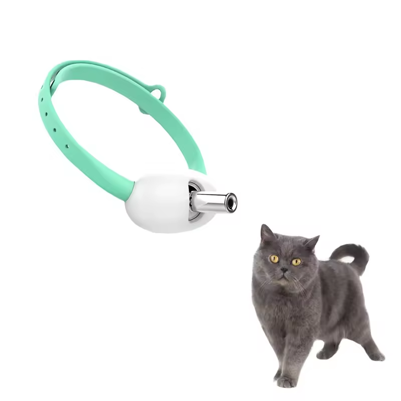 Wholesale Automatic Cat Laser Collar Toys with LED Lights Smart Amusing Cats Laser Collar