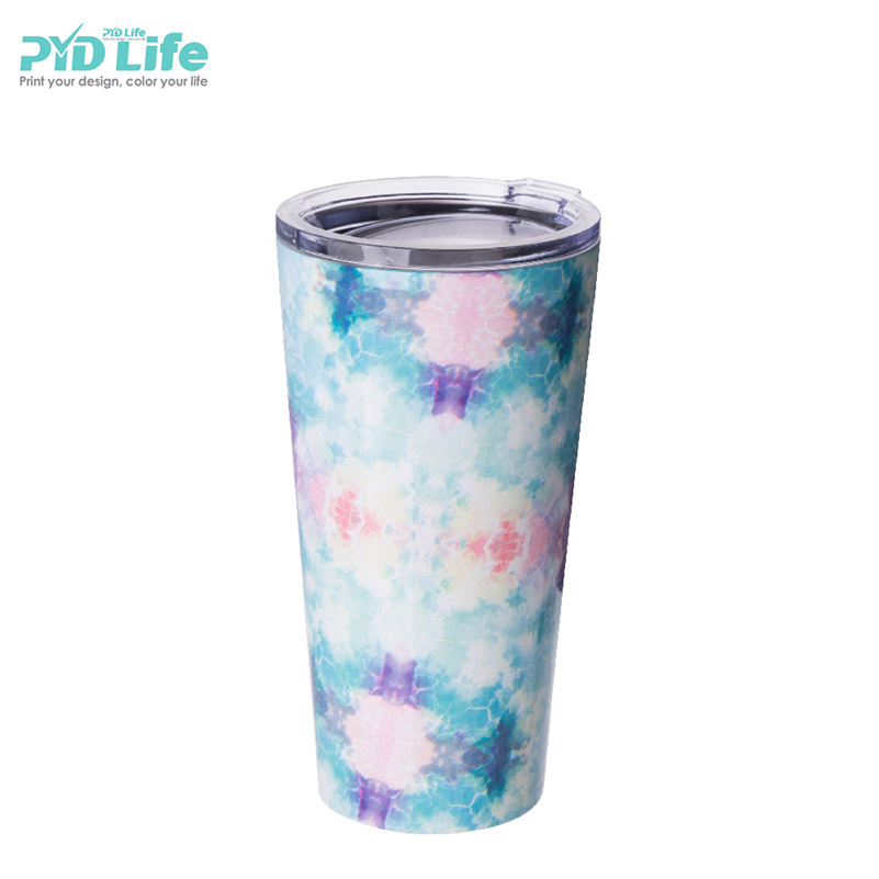 PYDLife 16oz 480ml Wholesale Tumbler Cups Wholesale Coffee Double Walled Tumbler Stainless Steel With Lid