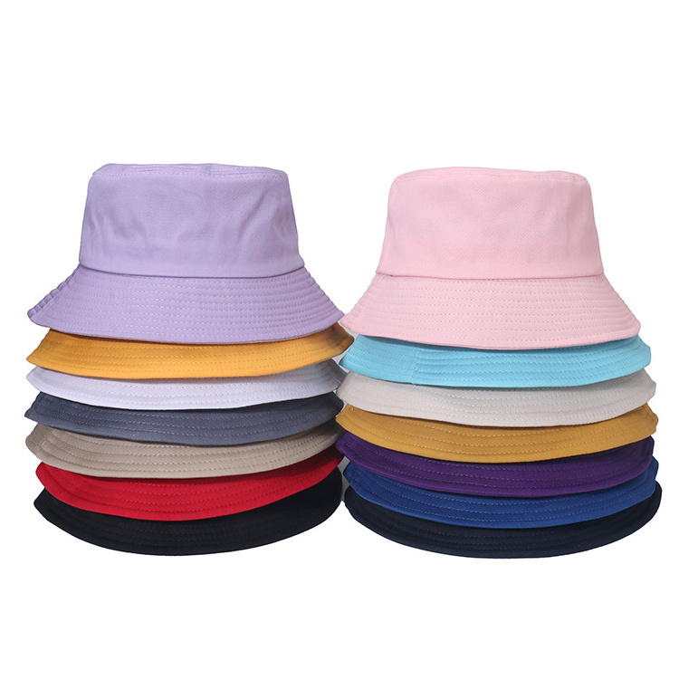 Fashion Bucket Caps Wholesale Men Fisherman Hats Bucket Hat High Quality Custom Logo Outdoor Sport Unisex Sun Cap For Travel