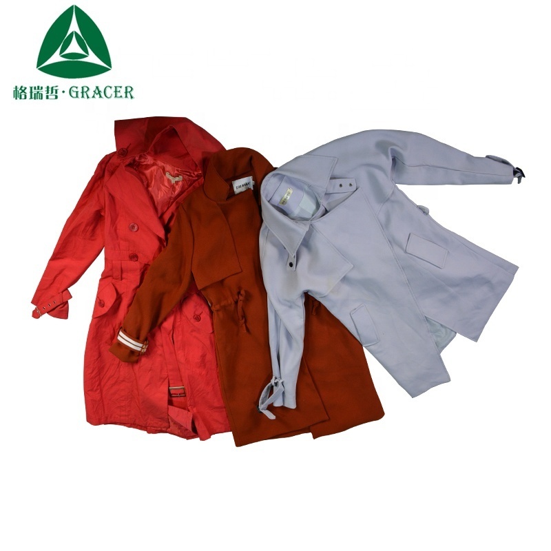 uk second hand clothes Windbreaker used clothing lots for sale