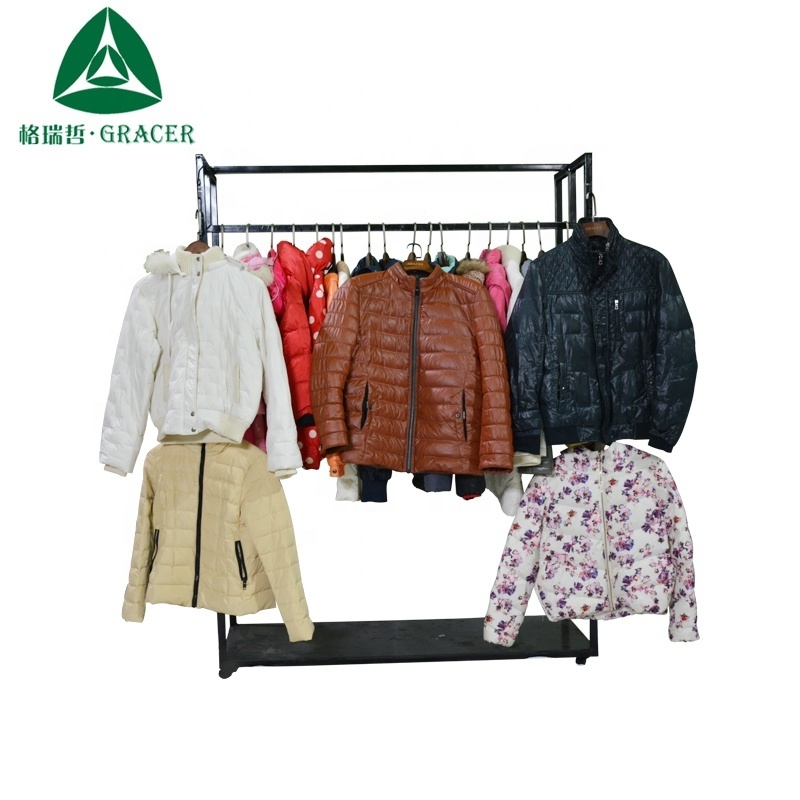 wholesale bulk used clothing men ladies coat second hand clothes bales