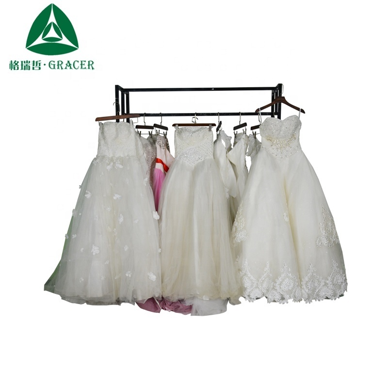 Korean Import Bales Used Clothing Lots Wedding Dress Second Hand Clothes Per KG