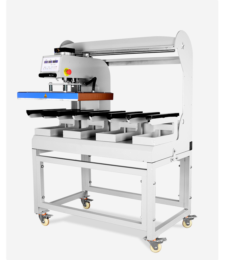 Up-Sliding Pneumatic Eight-Bar Seamless Side Bone Ironing Machine