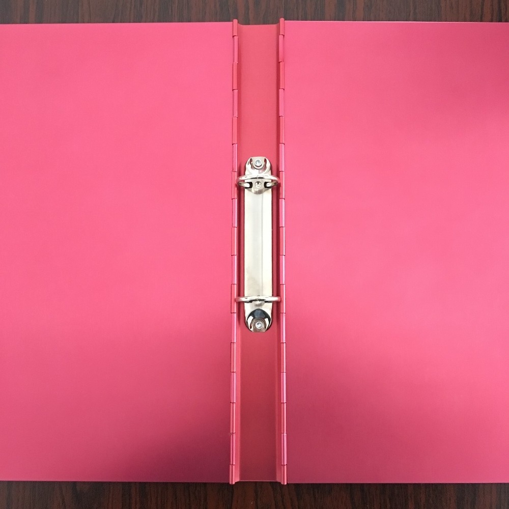 A5 Aluminum Cover Metal Clipboard Folder With Ring Binder