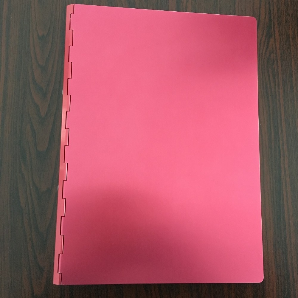 A5 Aluminum Cover Metal Clipboard Folder With Ring Binder