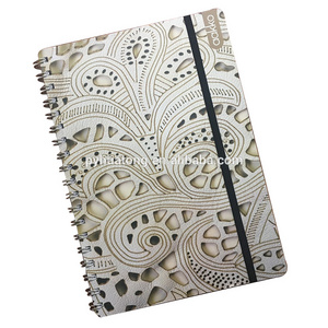 Hard cover Double Spiral Notebook A5 Agenda Notebook Spiral Planner Notebook with thick paper free samples