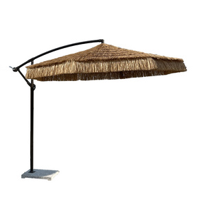 Hawaii thatch straw grass wind nature grass Umbrellas Tiki Artificial Straw Thatched Outdoor umbrella